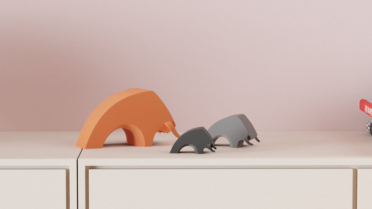 Minimalist Bull Figure – Small size