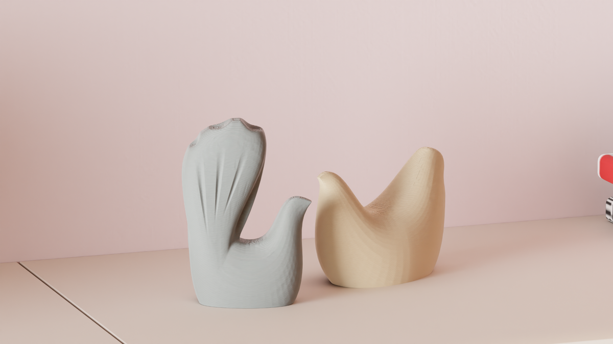 Minimalist Chicken Ornaments