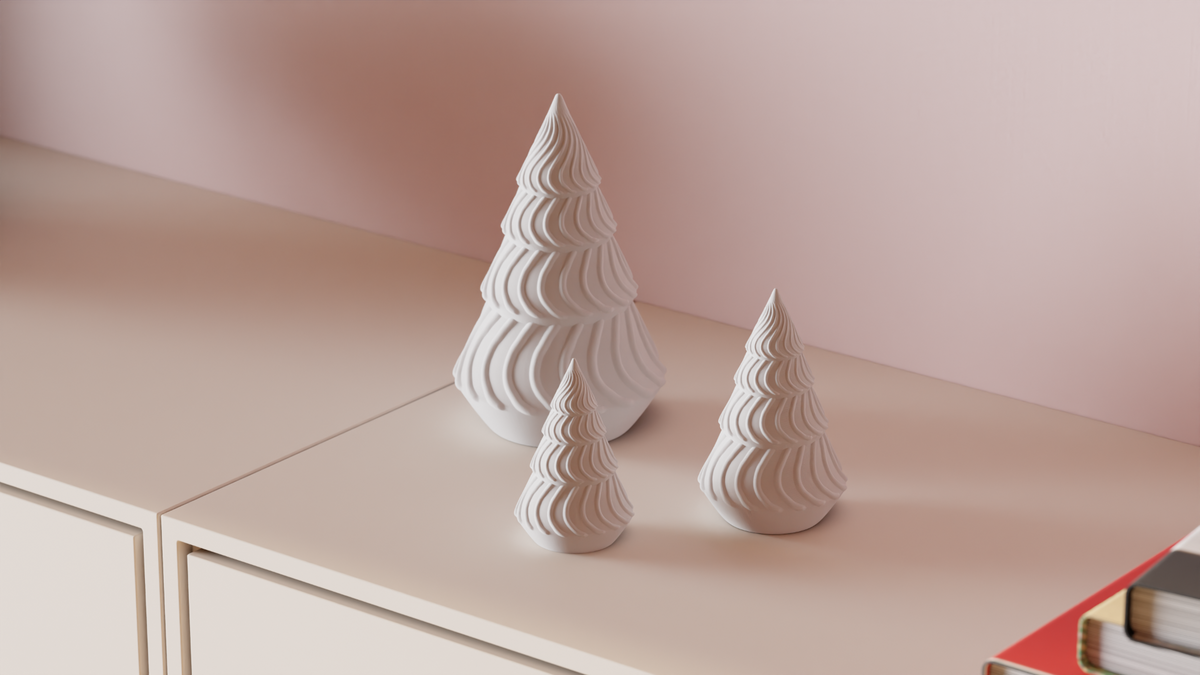 Minimalist Christmas Tree Nordic Decoration