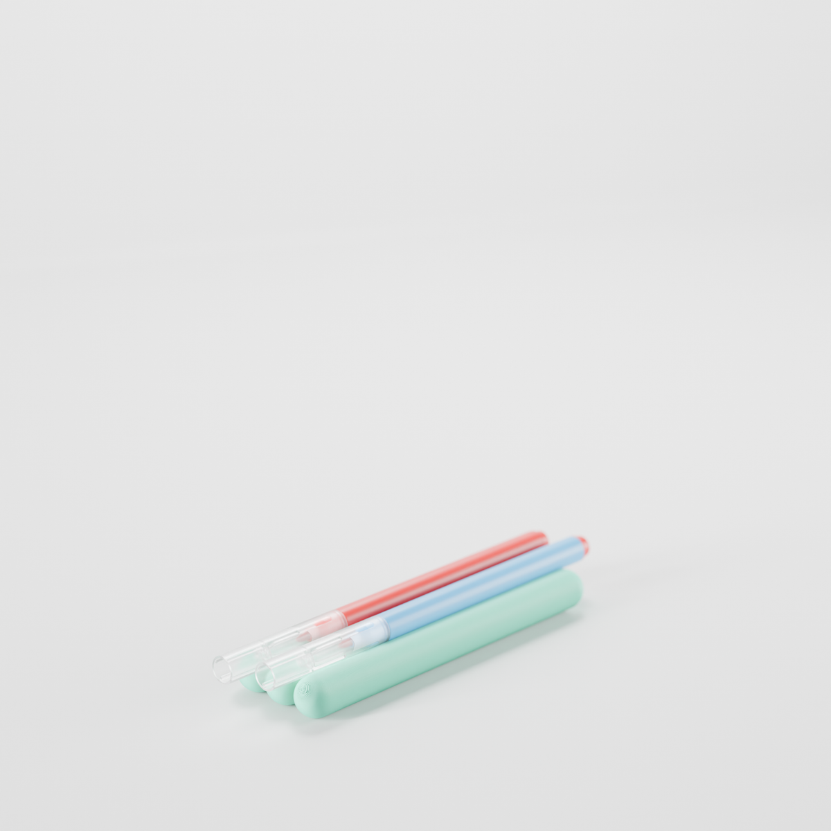 Minimalist Chunky Aesthetic Pen Tray for Desktop
