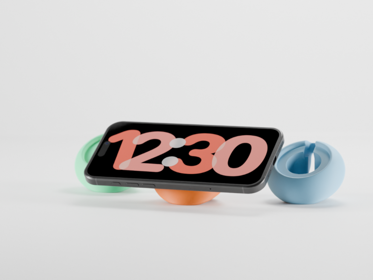 Minimalist Donut MagSafe-Compatible Charger Stand
