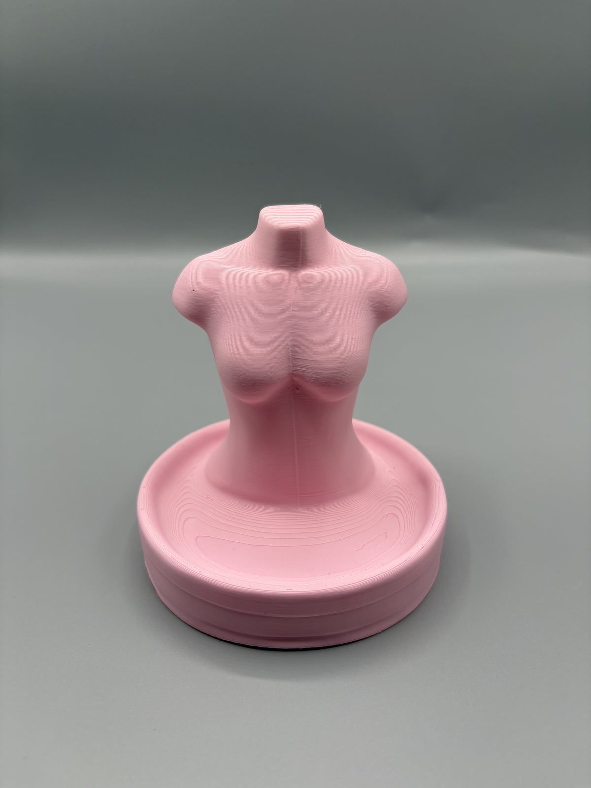 Minimalist Jewelry Bust Tray Elegant Display Stand