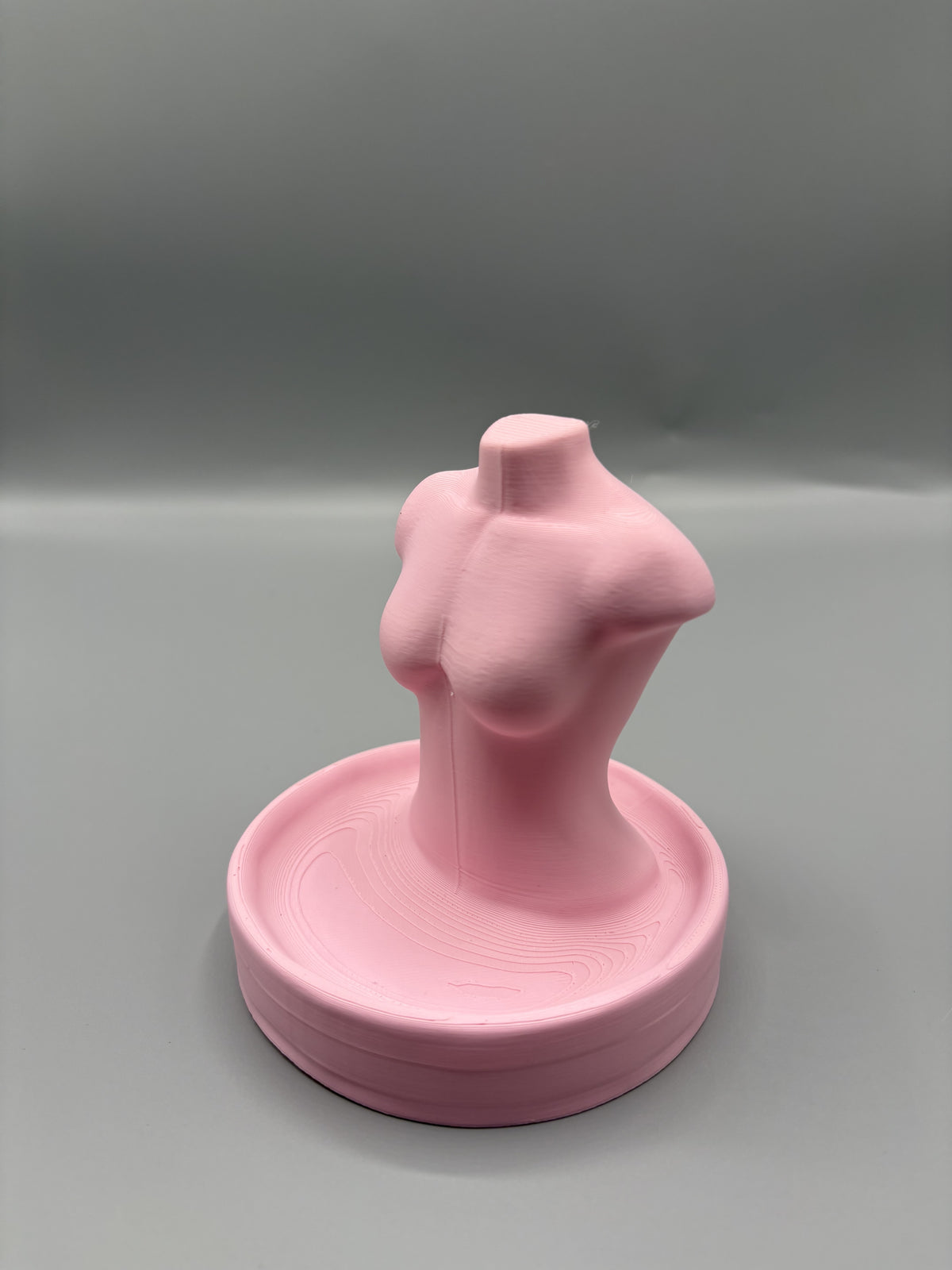Minimalist Jewelry Bust Tray Elegant Display Stand