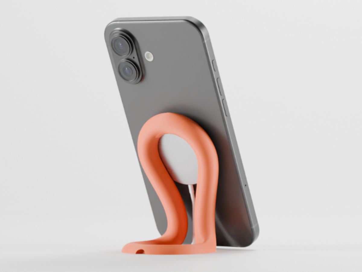 Minimalist Loop MagSafe-Compatible Phone Charger Dock