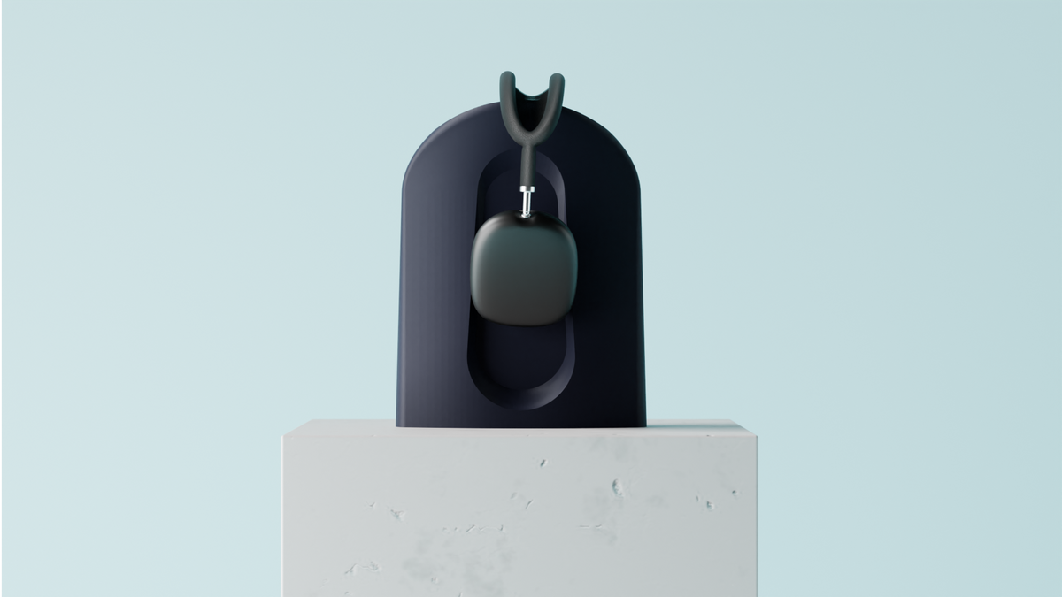 Minimalist Oval Headphone Stand