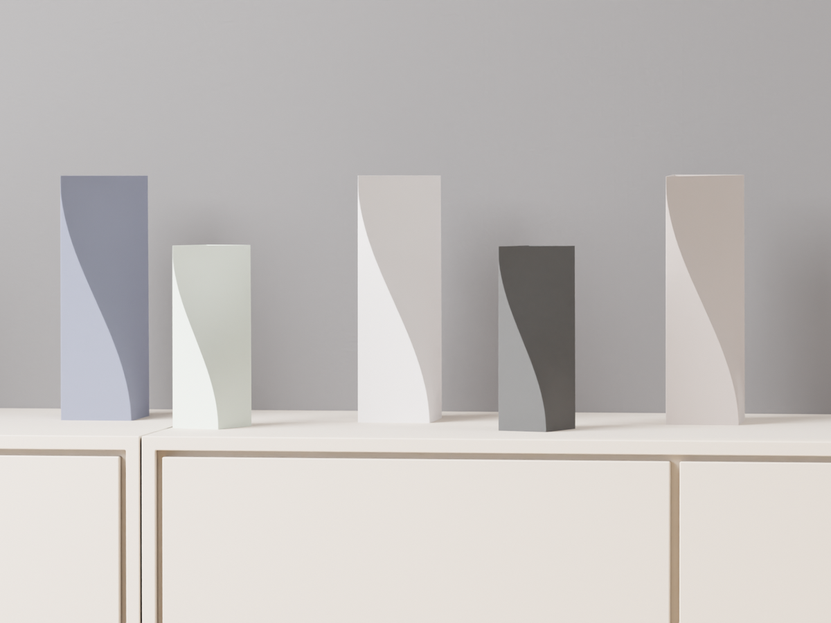 Minimalist Vase Sculptural Dried Flower Vase