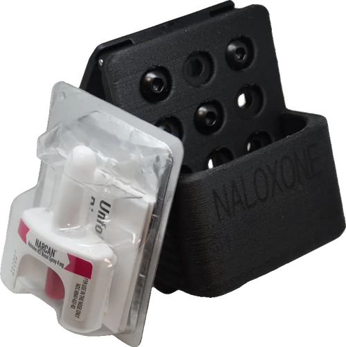 Compact Naloxone Holder for First Responders, Fits Narcan