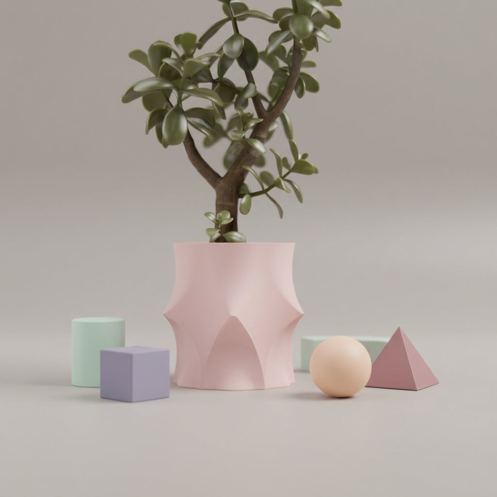 Modern Aesthetic Edged Planter – Large size