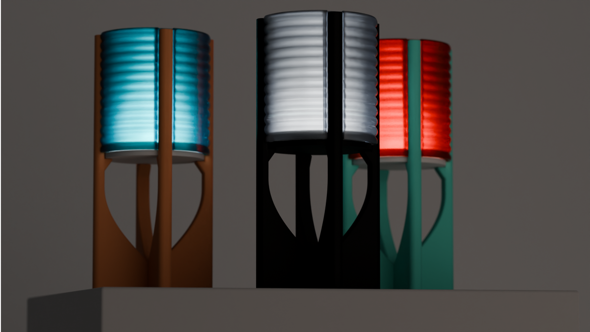 Modern Arch Cutout Wireless Lamp
