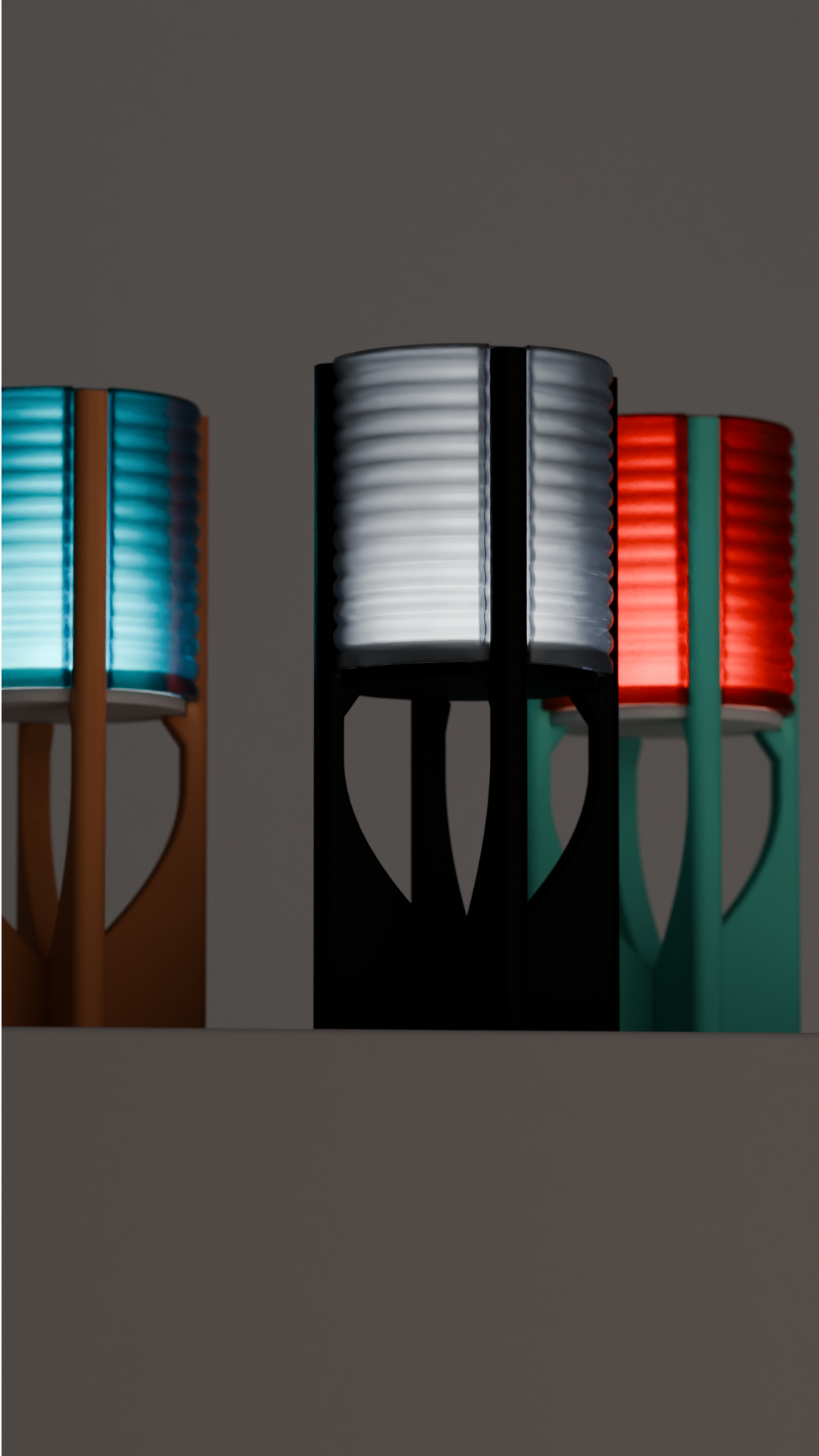 Modern Arch Cutout Wireless Lamp
