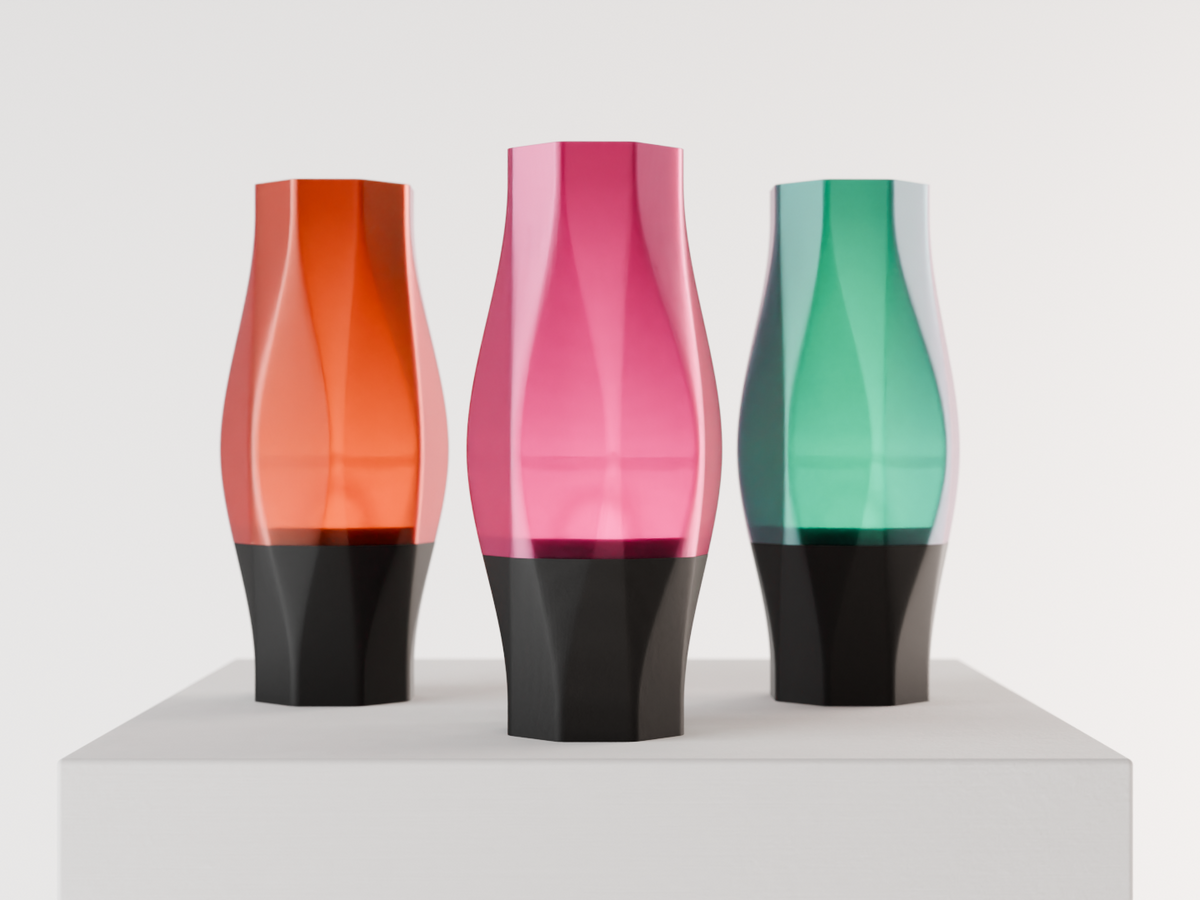 Modern Bottle Silhouette Wireless Lamp