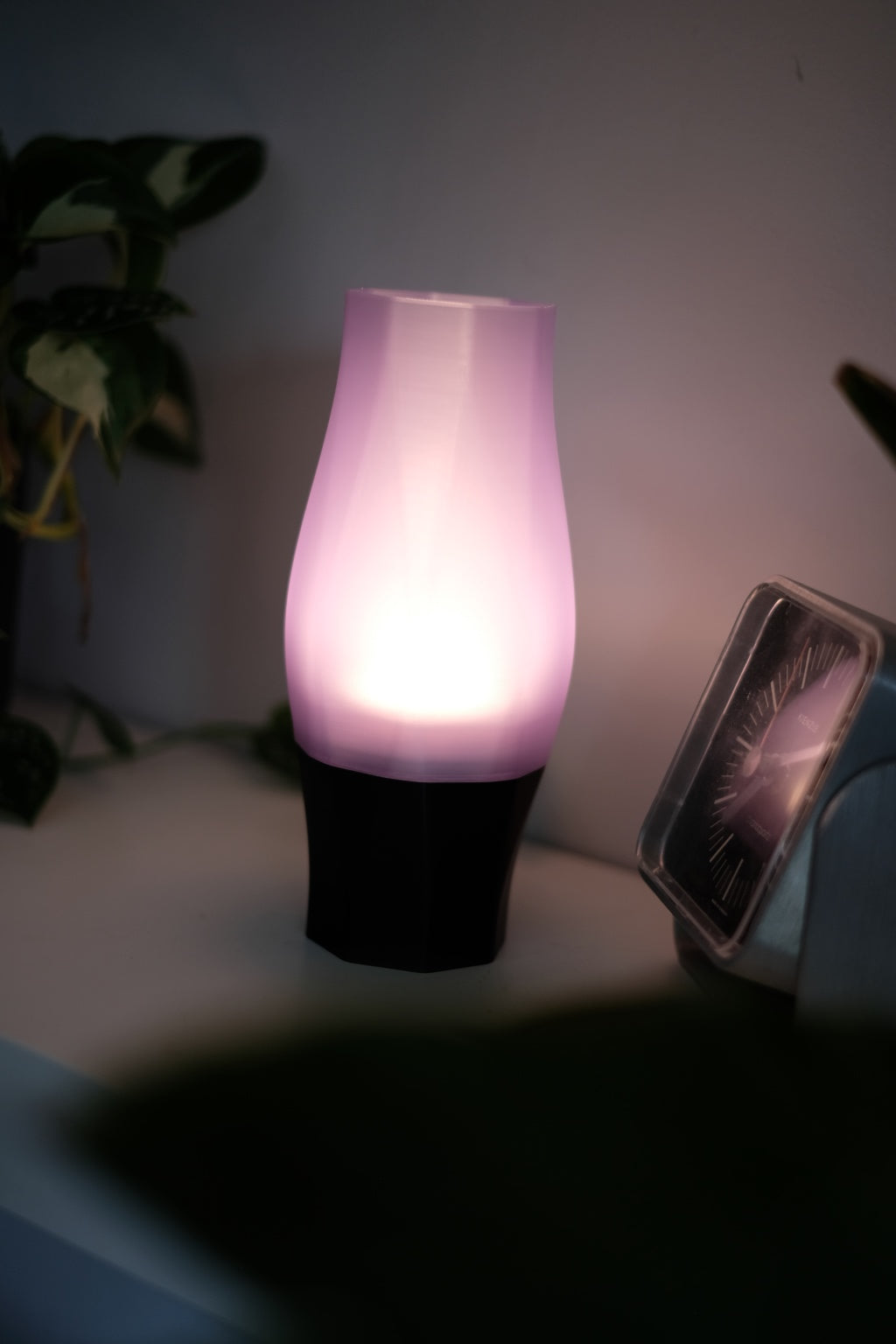 Modern Bottle Silhouette Wireless Lamp