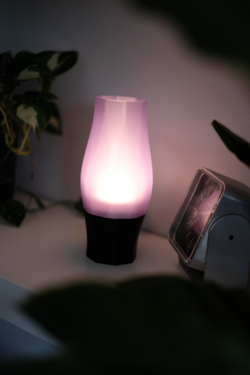 Modern Bottle Silhouette Wireless Lamp