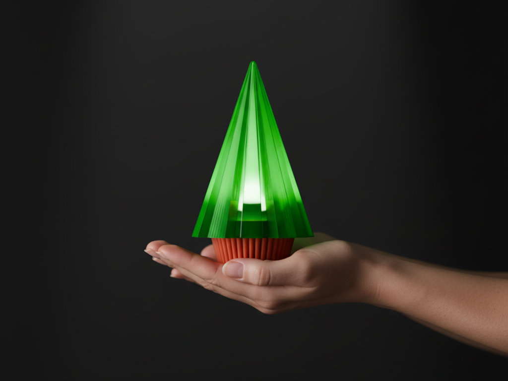 Modern Christmas Tealight Lamp