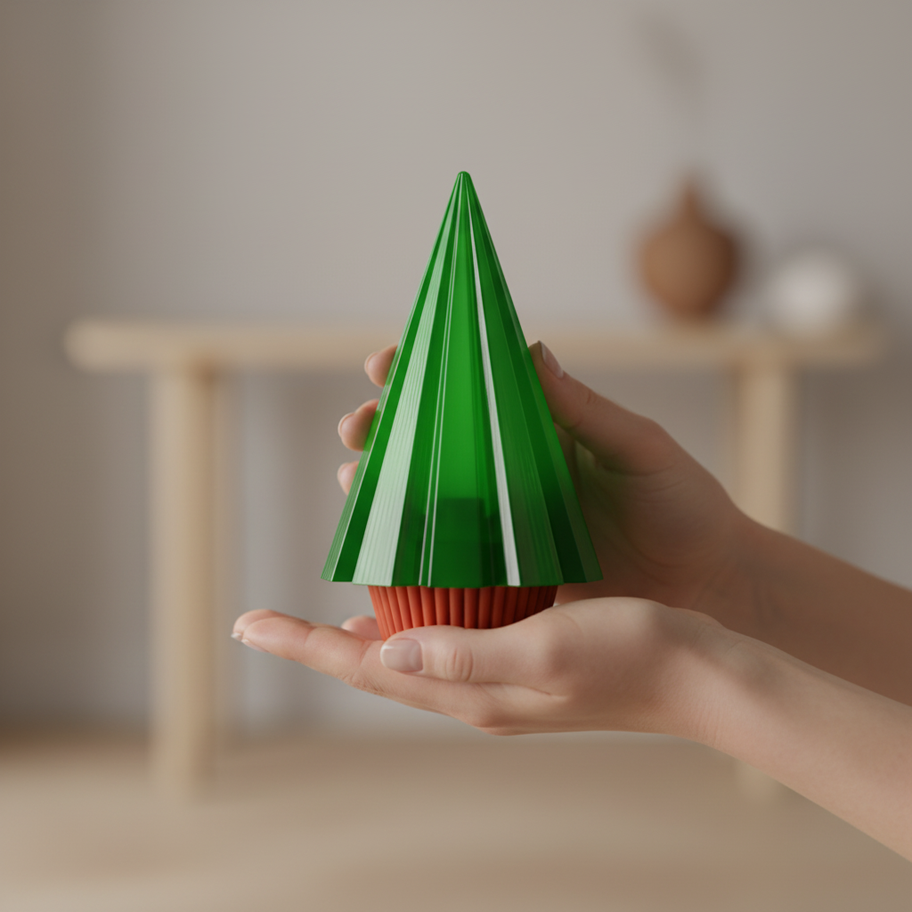 Modern Christmas Tealight Lamp