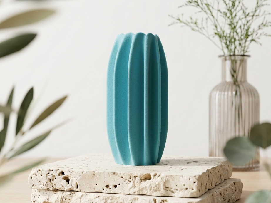 Modern Finned Vase