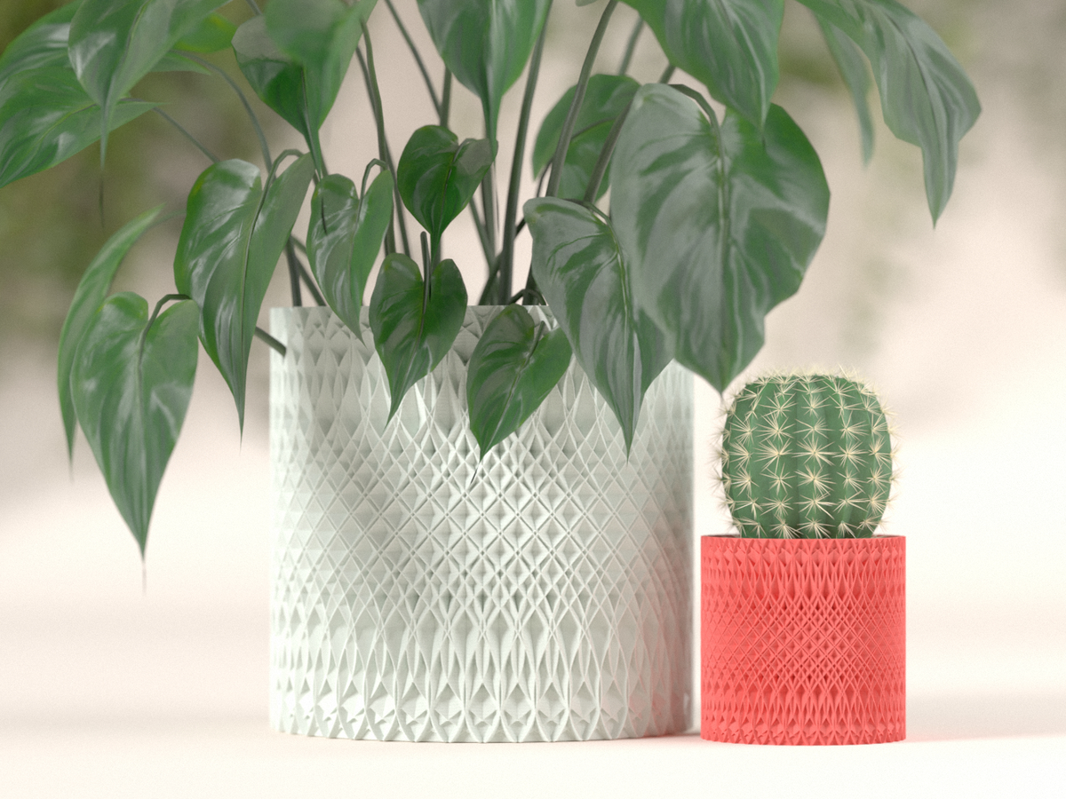 Modern Geometric Planter – Small size