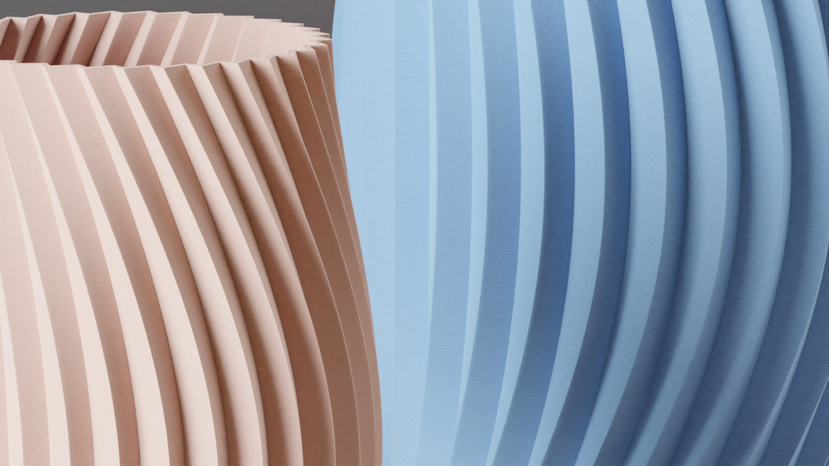 Modern Geometric Vase Spiral Vase
