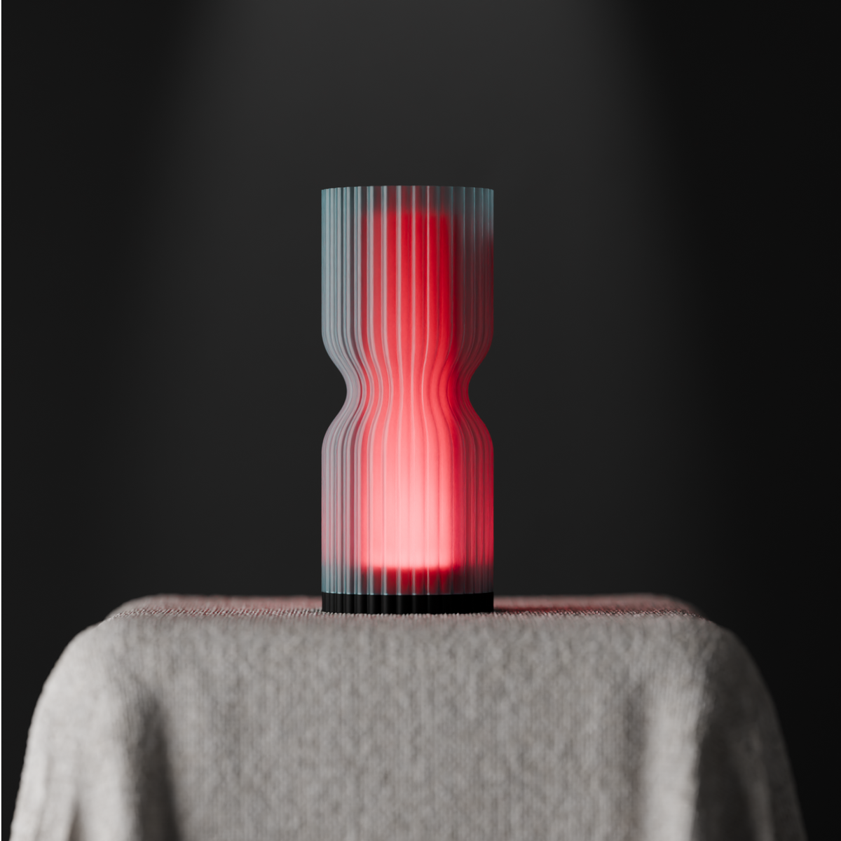 Modern Hourglass Table Lamp