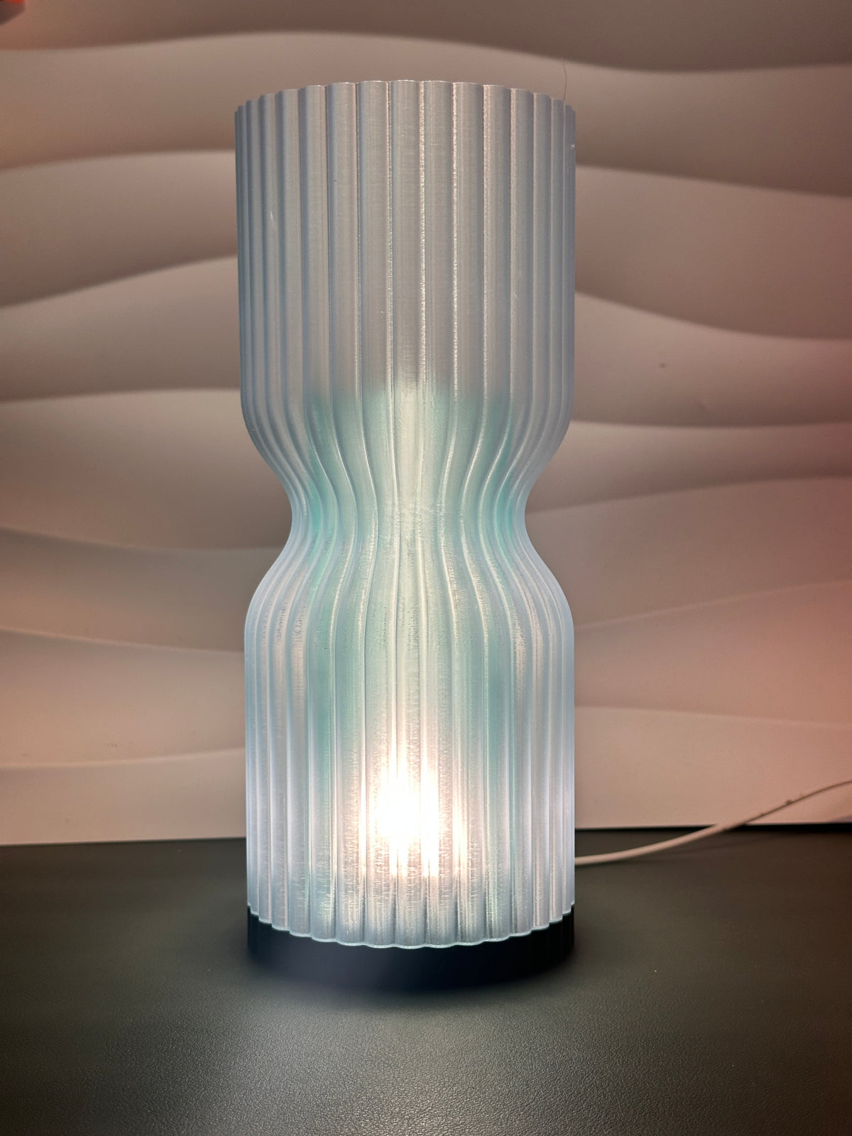 Modern Hourglass Table Lamp
