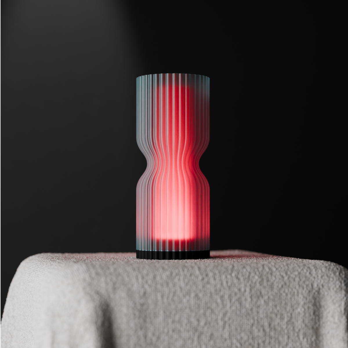 Modern Hourglass Table Lamp