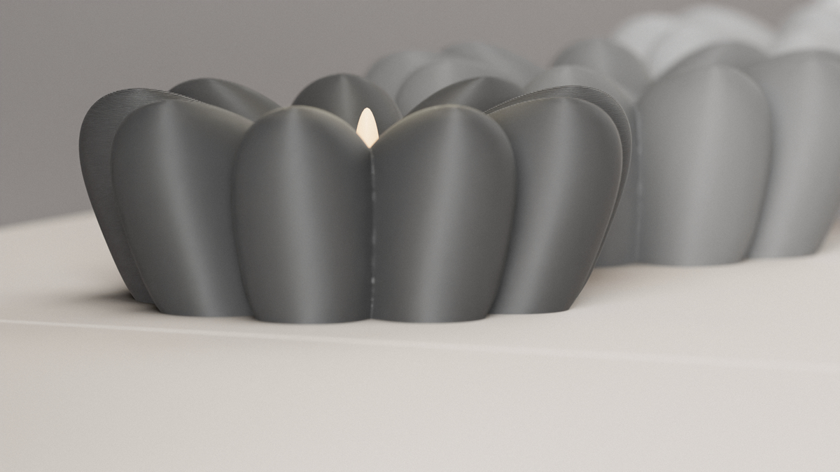 Modern LED Candle Holder