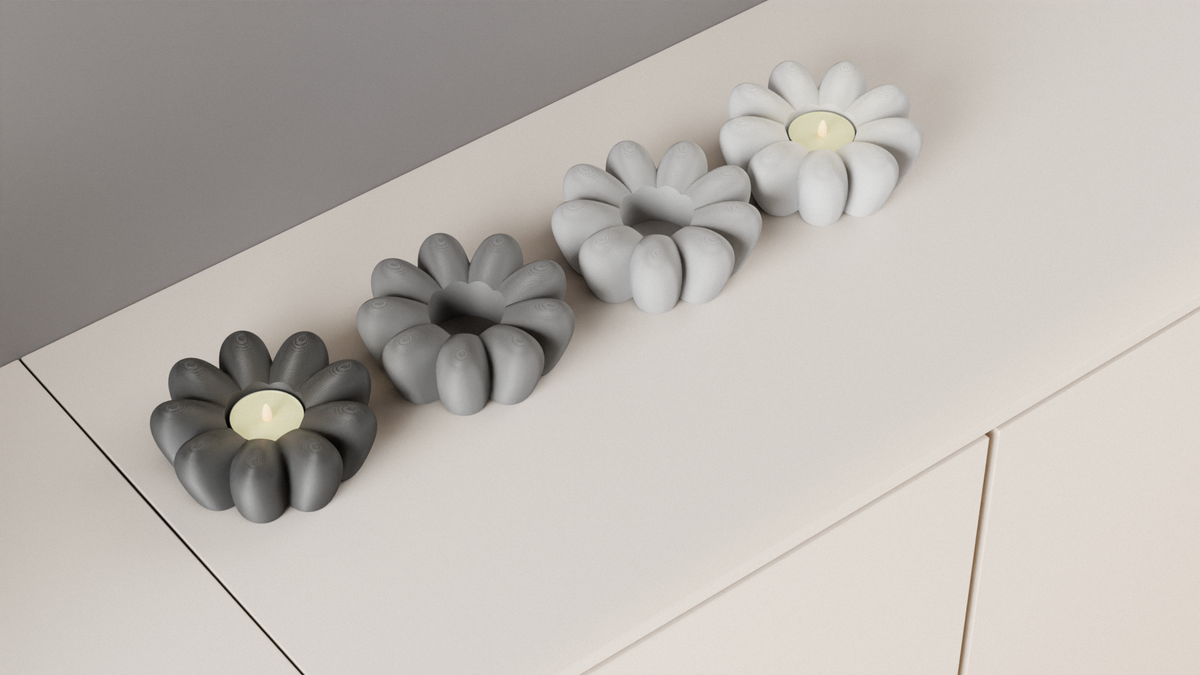 Modern LED Candle Holder