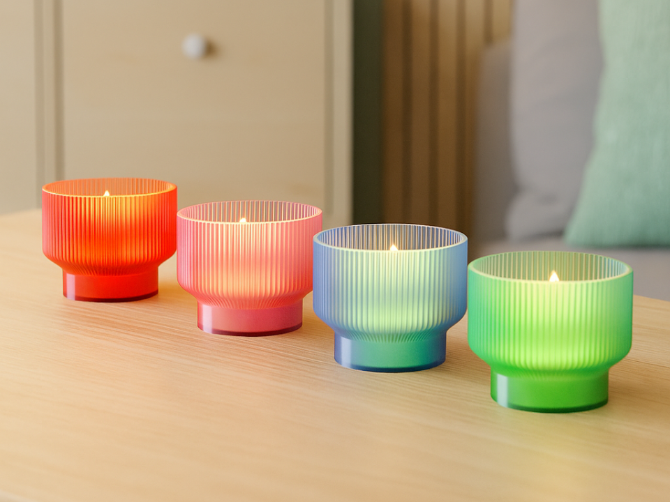 Modern LED Tealight Holder