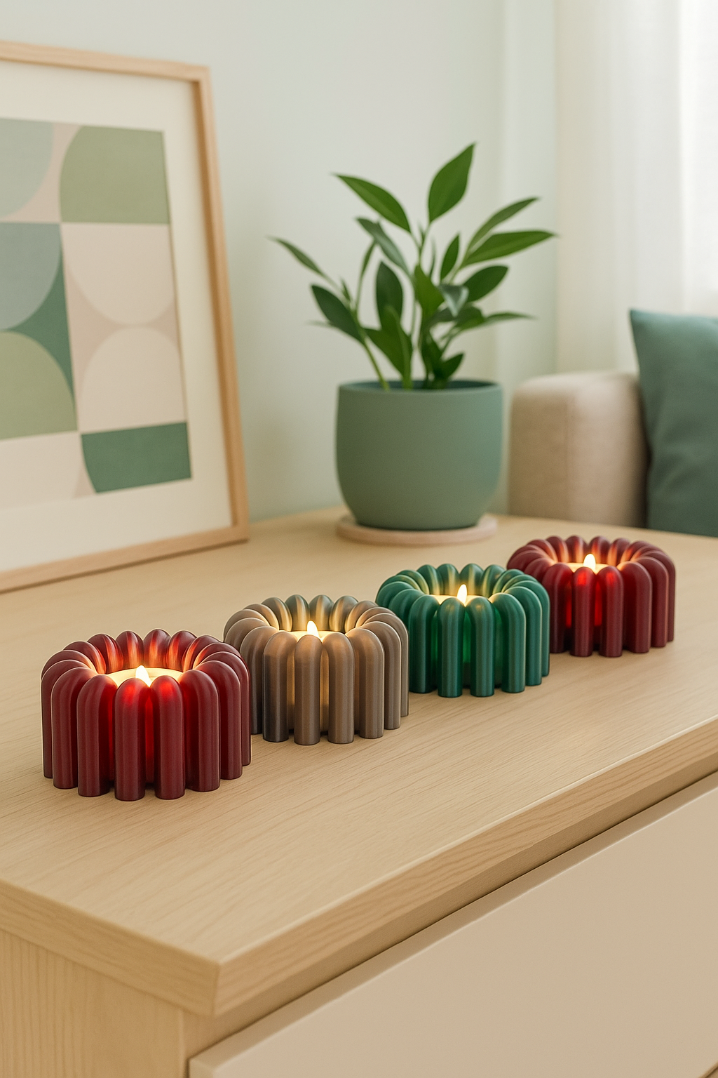Modern Minimalist Tealight