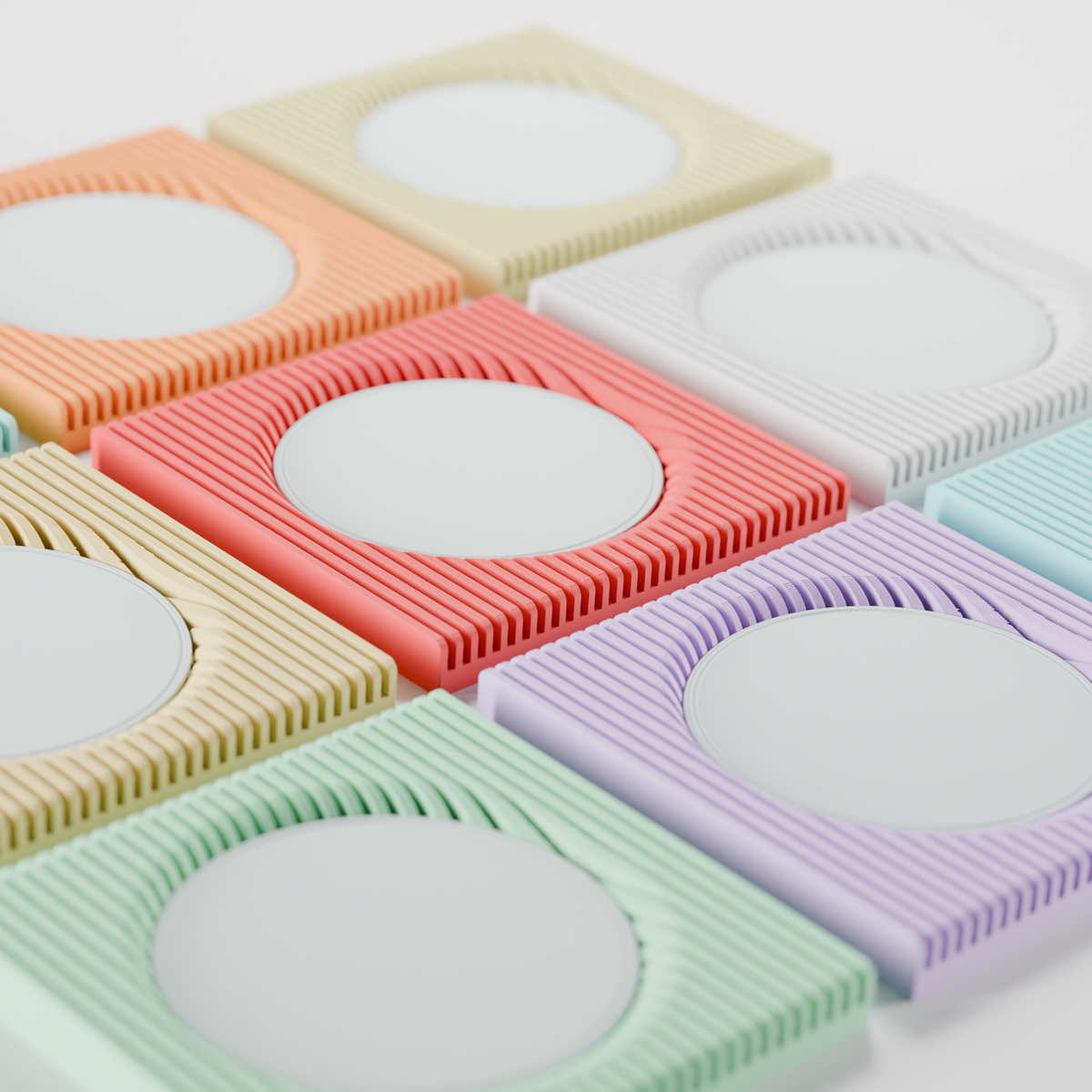 Modern Minimalist Two Part Catch All Tray