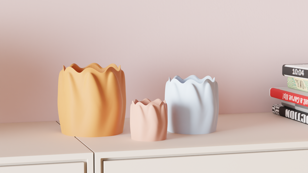 Modern Plant Pot Tulip Inspired Planter Design – Standard size
