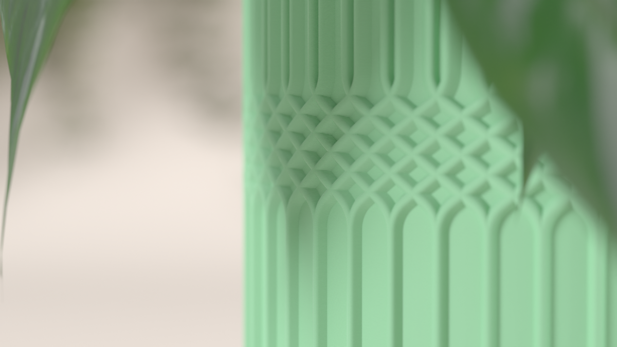 Modern Planter with Integrated Drainage