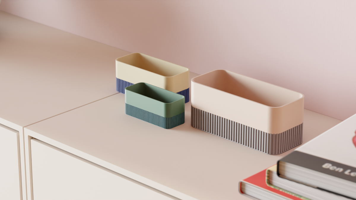 Modern Shallow Planter