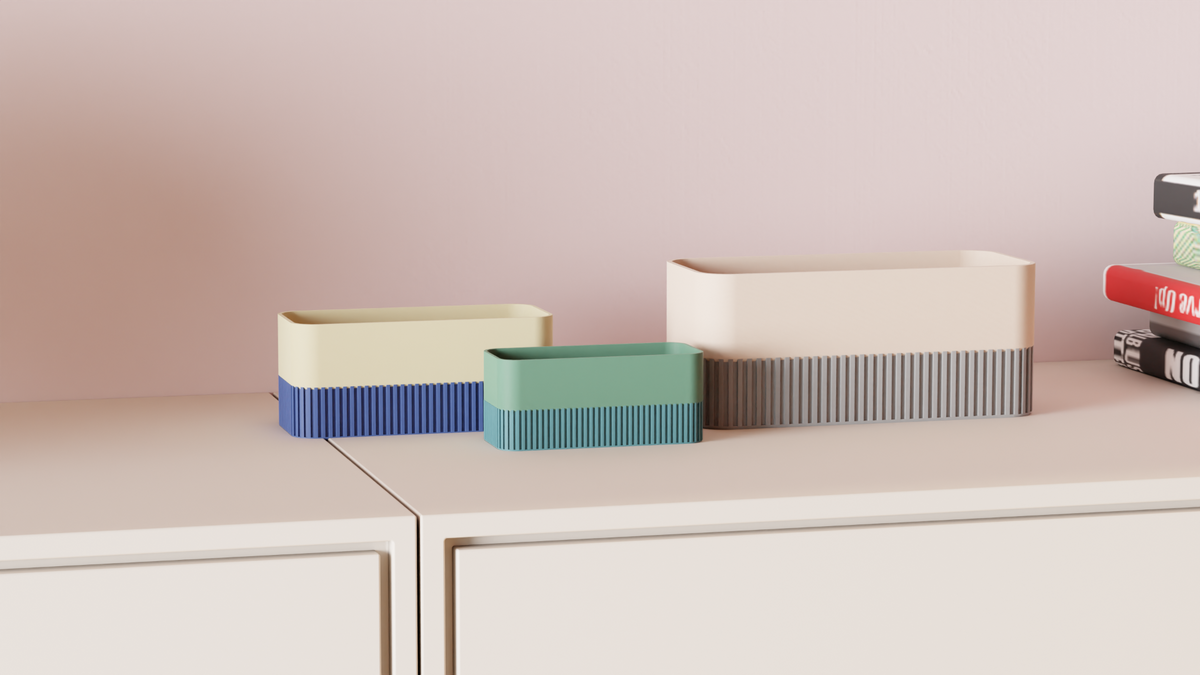 Modern Shallow Planter – Large size