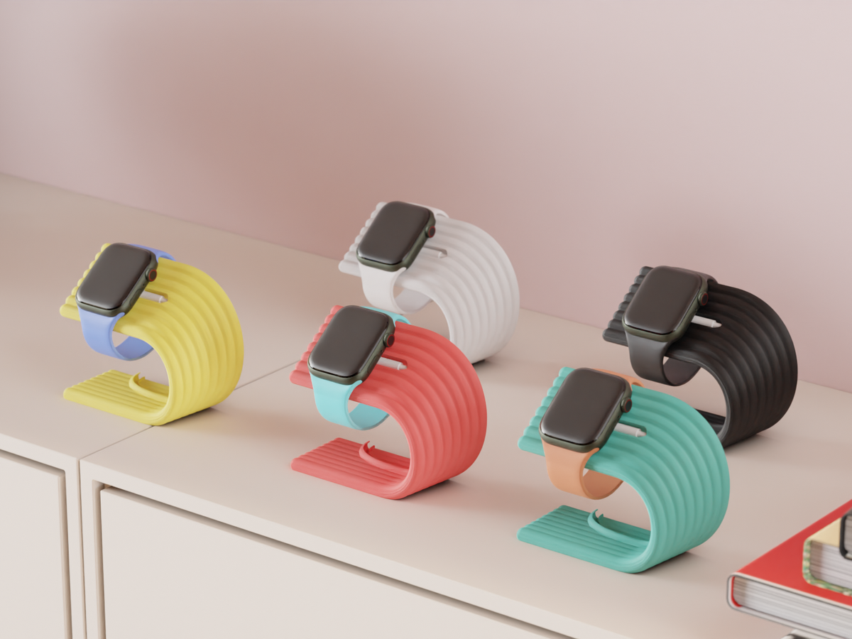 Modern Smartwatch Charging Stand