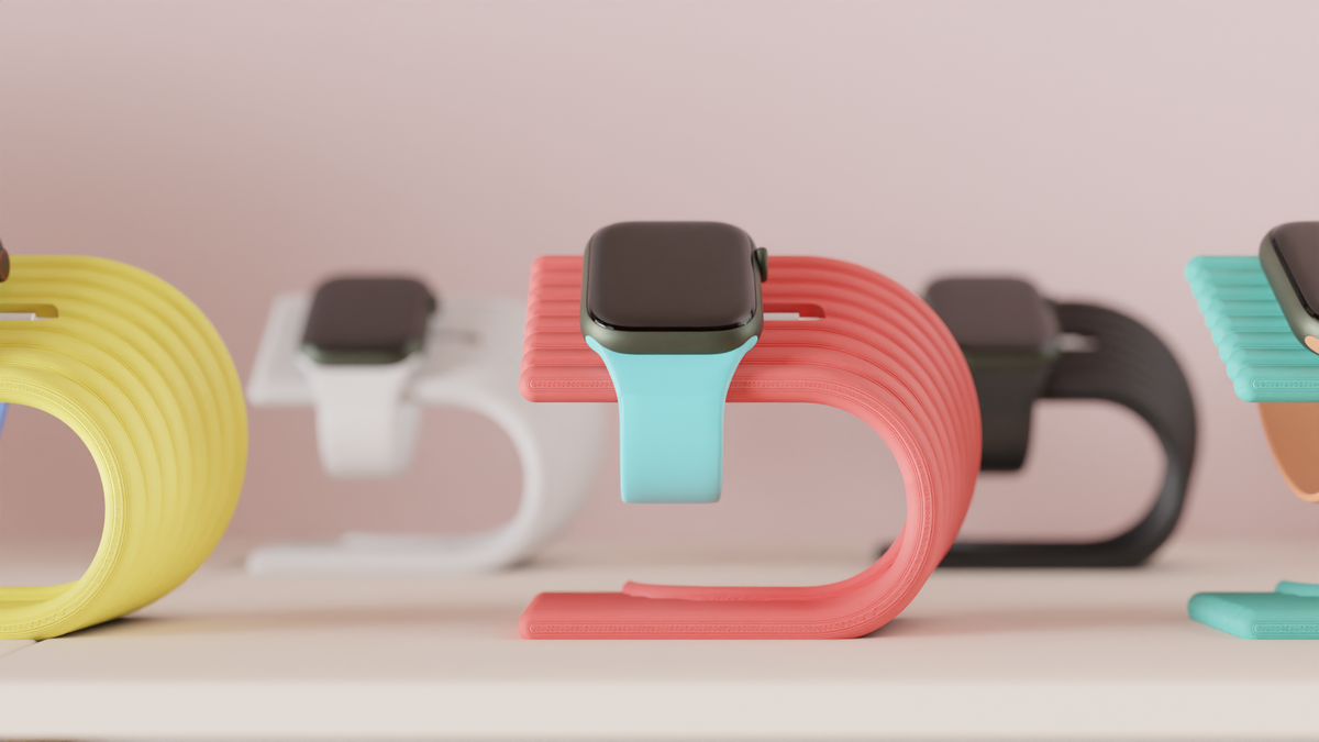 Modern Smartwatch Charging Stand