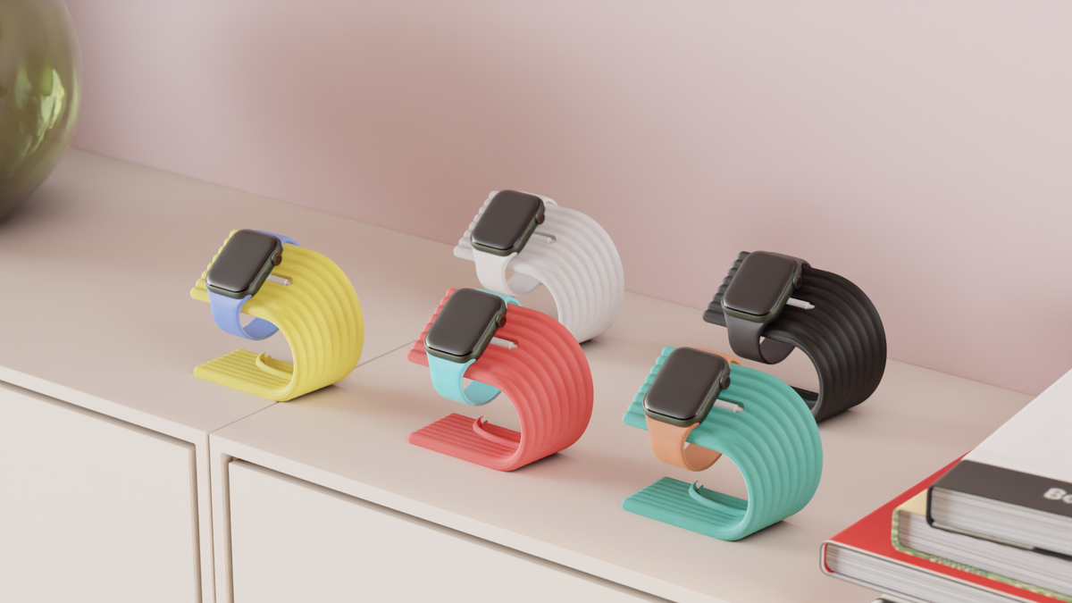 Modern Smartwatch Charging Stand