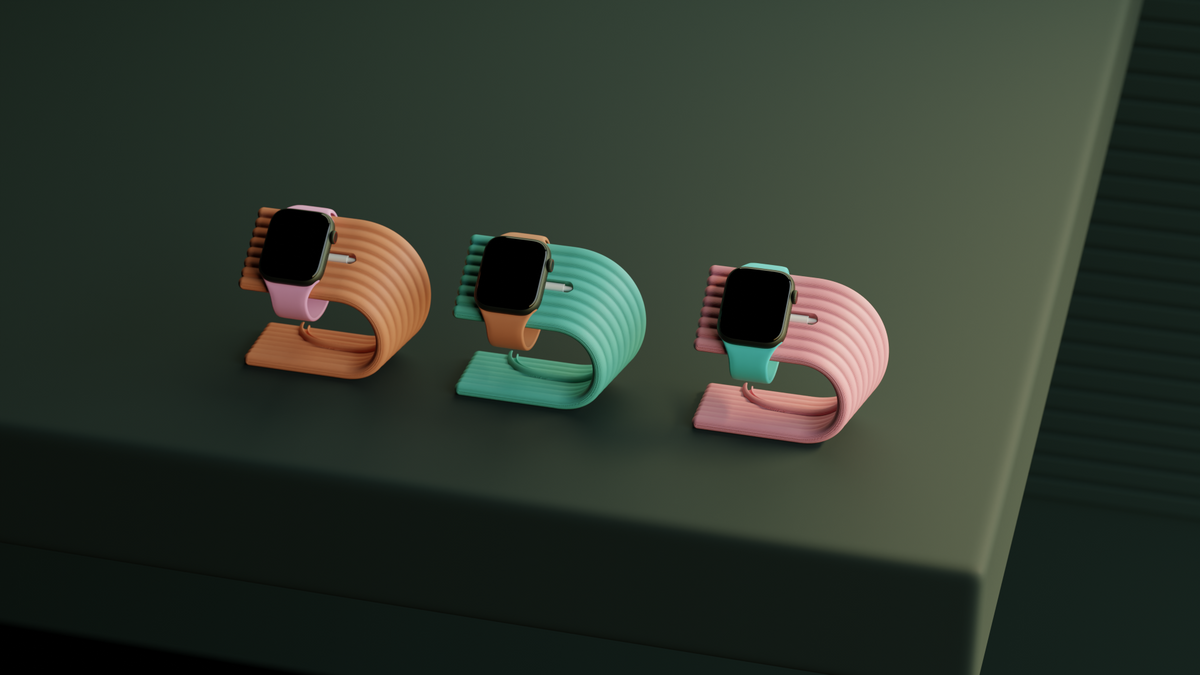 Modern Smartwatch Charging Stand