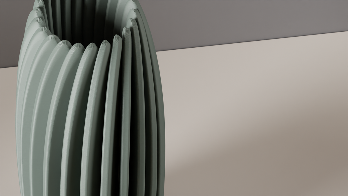 Modern Spiral Vase