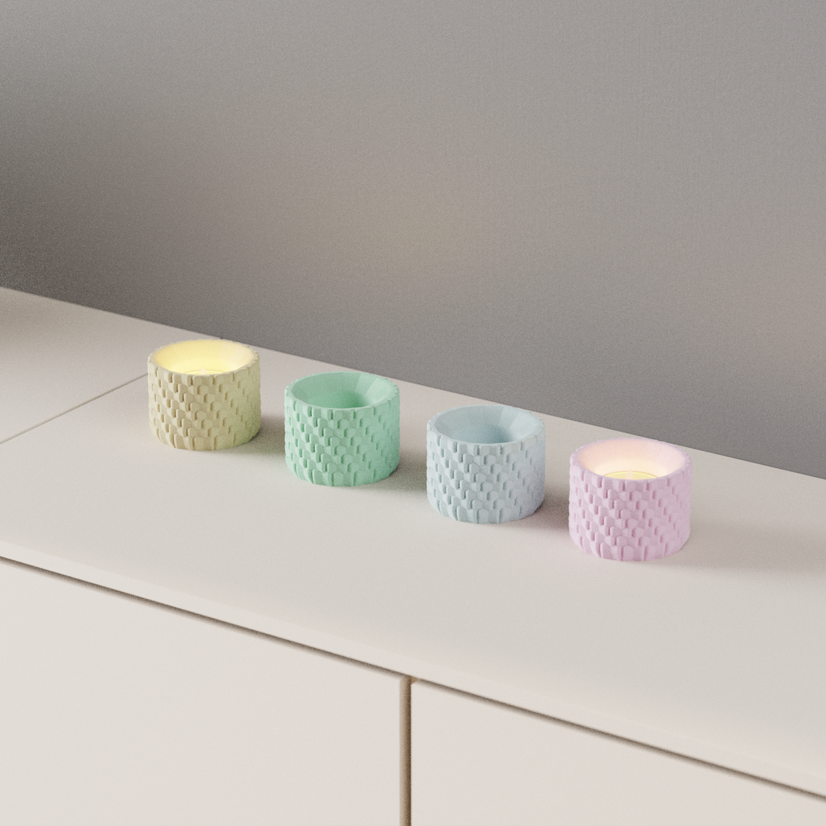 Modern Tealight Holder
