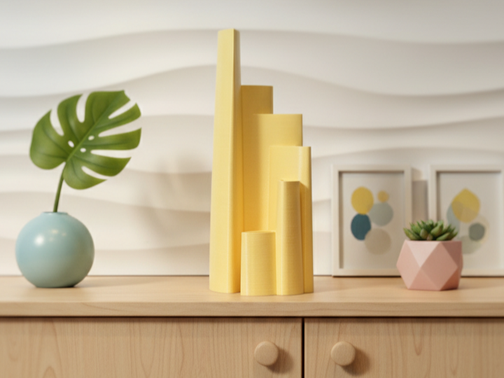 Modern Tiered Vase