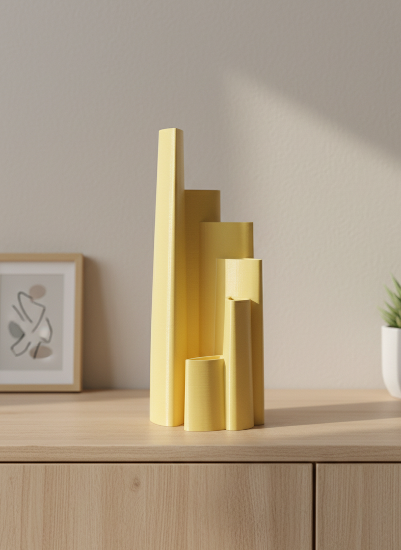Modern Tiered Vase