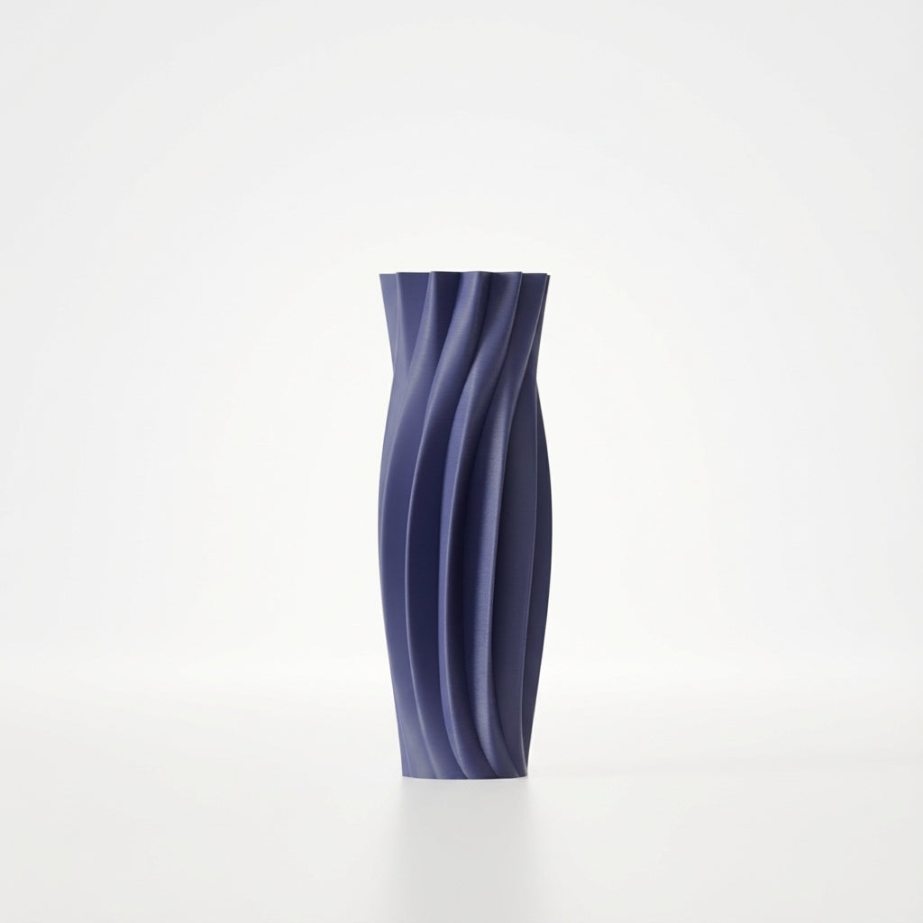 Modern Twisted Taper Vase