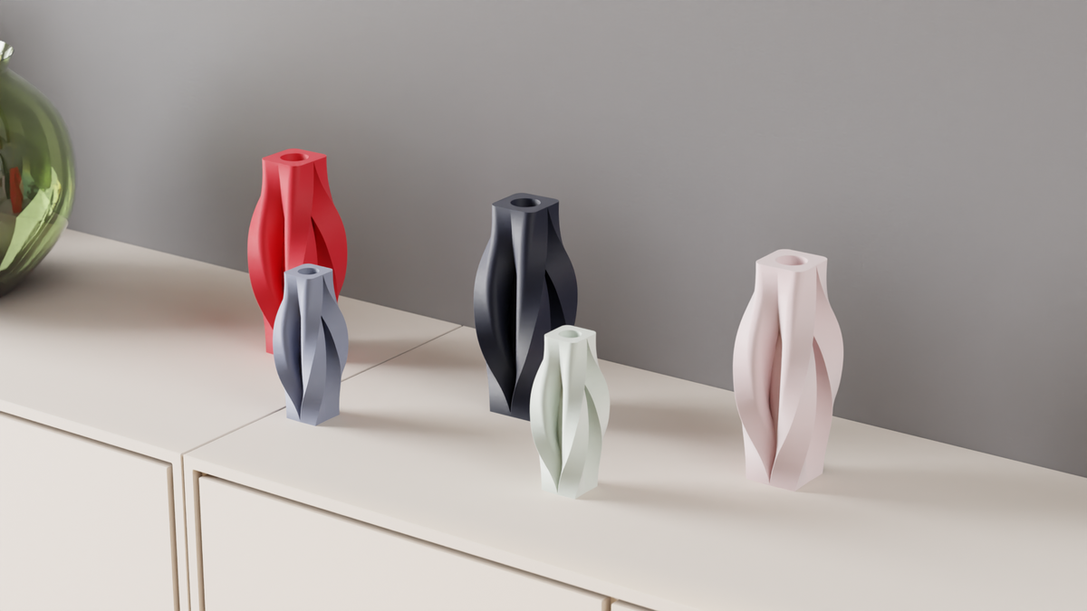 Modern Twisted Vase – Large size