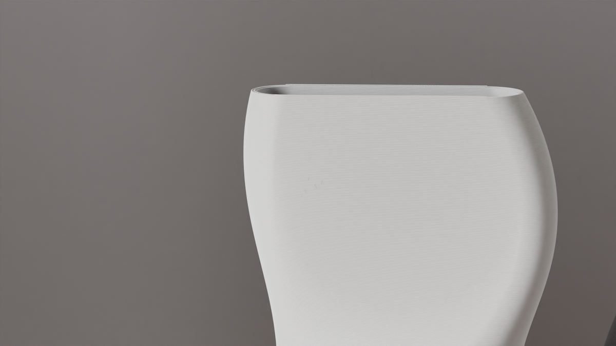 Modern Twisted Vase Elegant Hourglass Vase