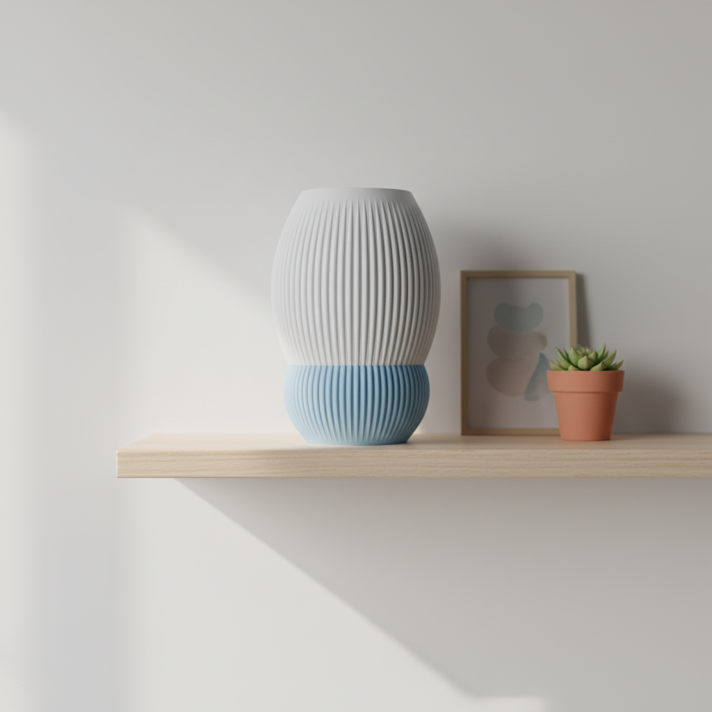 Modern Two Tone Vase