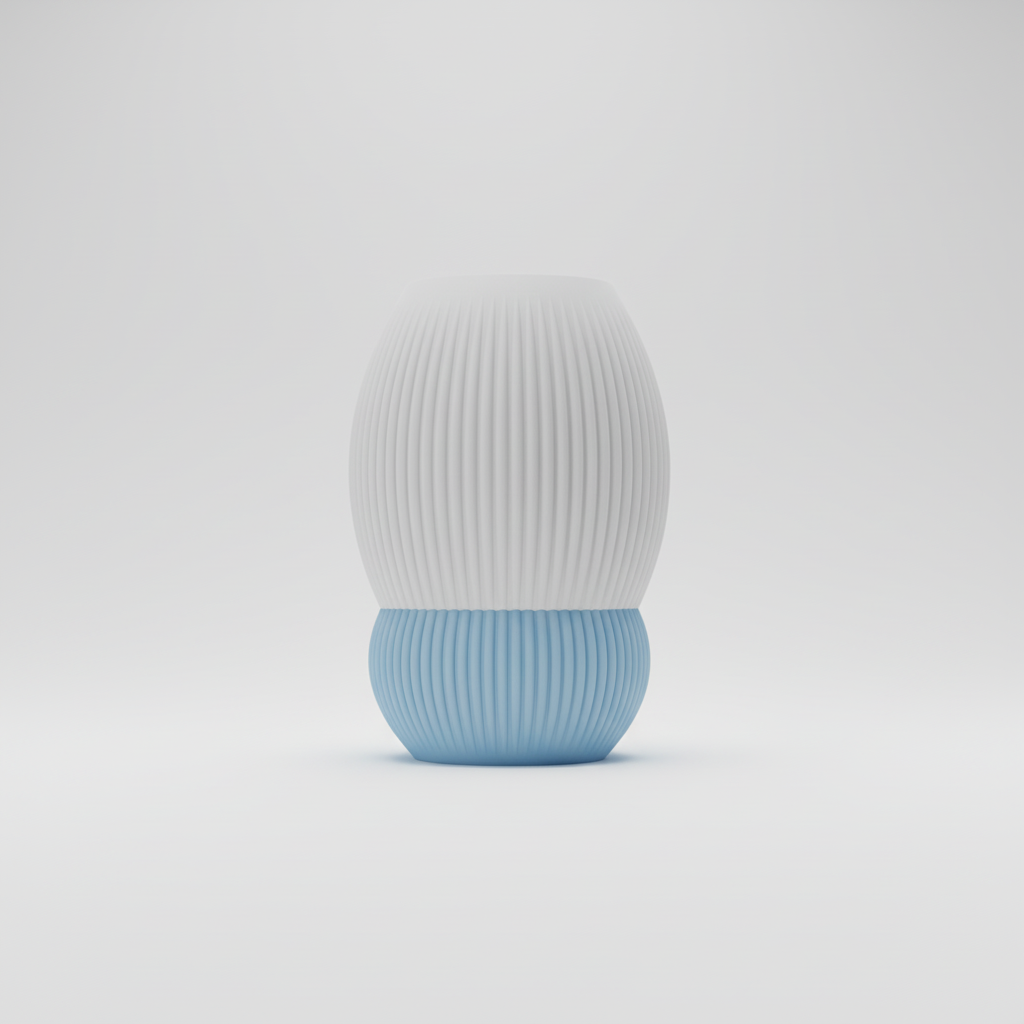 Modern Two Tone Vase