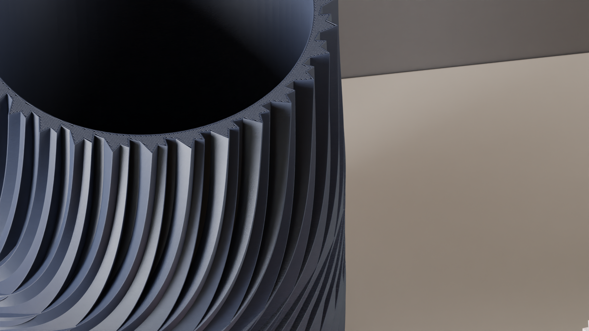 Modern Vase Clean Aesthetic Twisted Vase