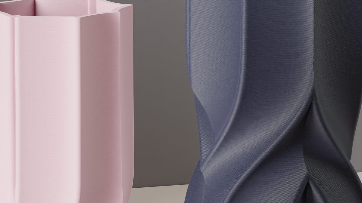 Modern Vase Elegant Flowing Vase