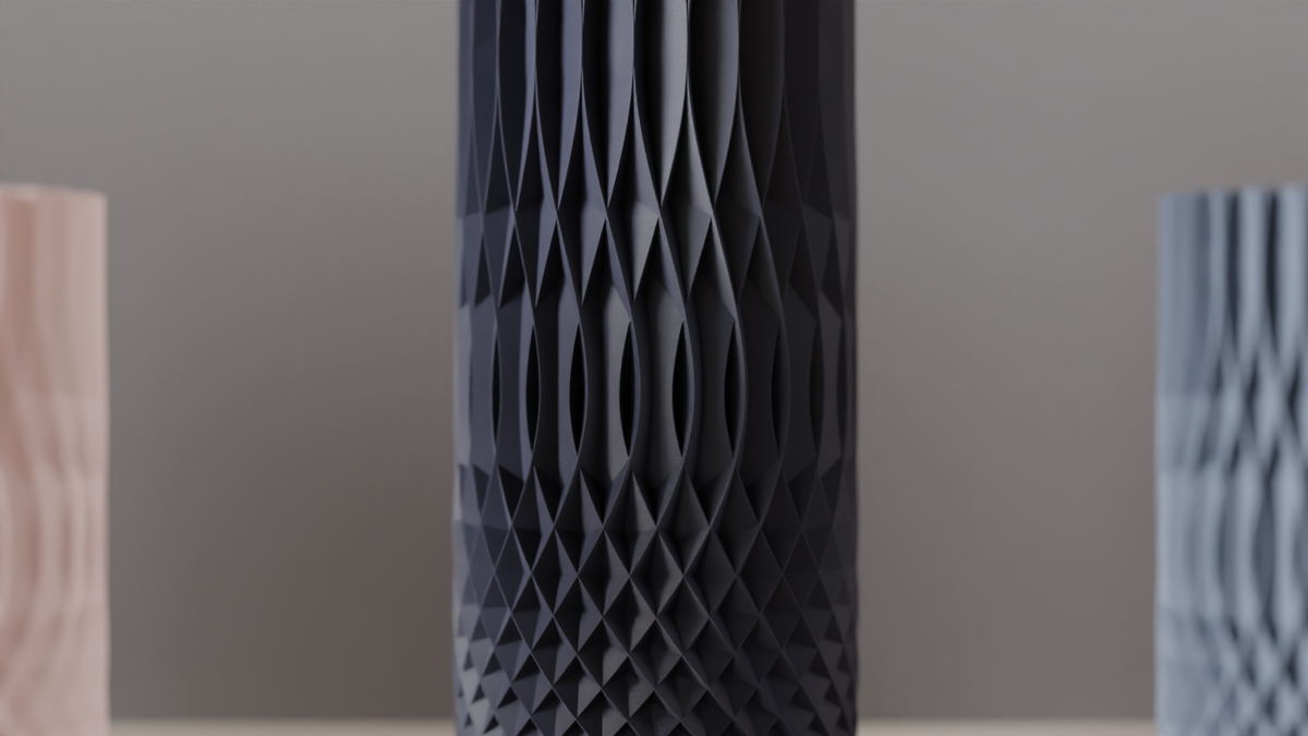 Modern Vase Intricate Spiral Vase